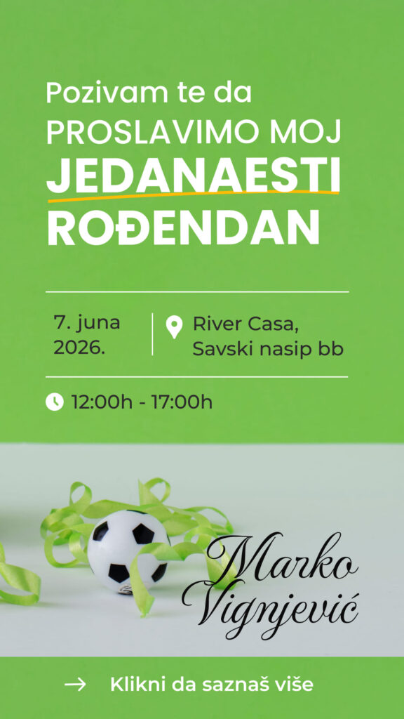 Marko Vignjevic sedmi jun rodjendan