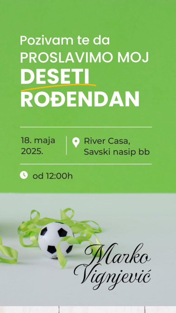 Markov deseti rođendan