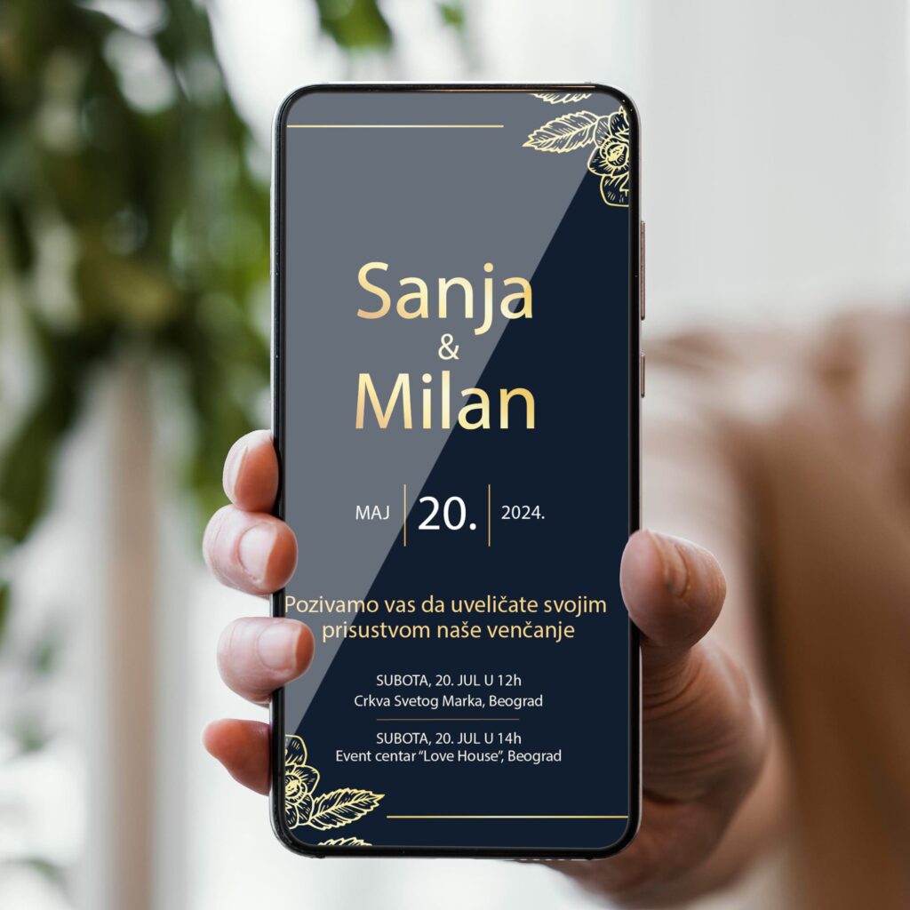 Pozivnica za svadbu i godišnjicu 37