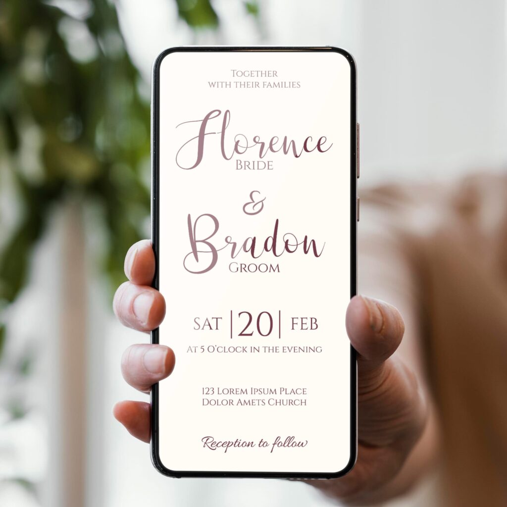 Pozivnica za svadbu i godišnjicu 47