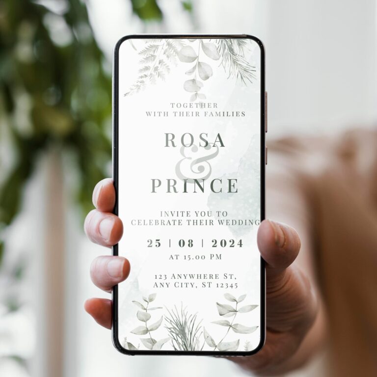 Pozivnica za svadbu i godišnjicu 52