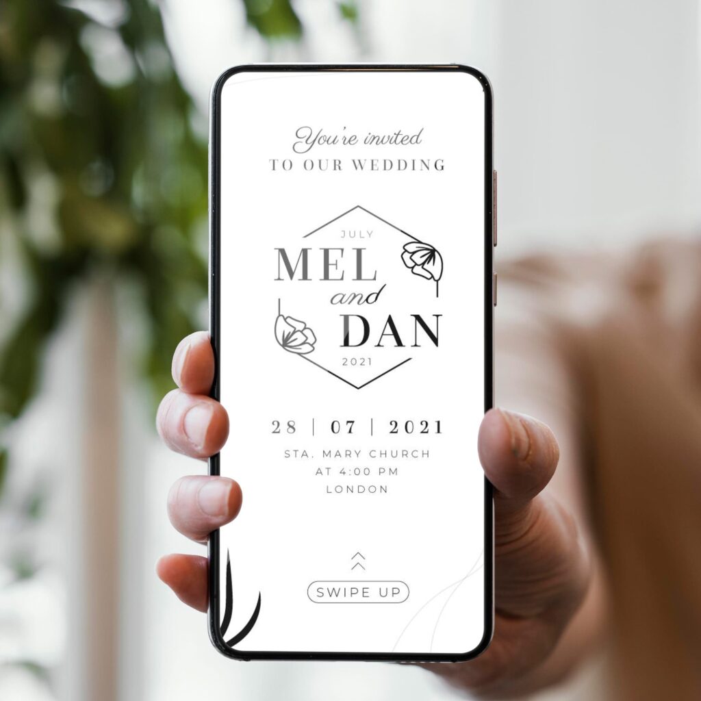 Pozivnica za svadbu i godišnjicu 66