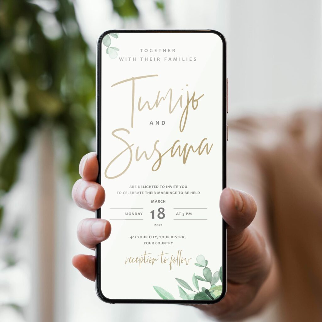 Pozivnica za svadbu i godišnjicu 71