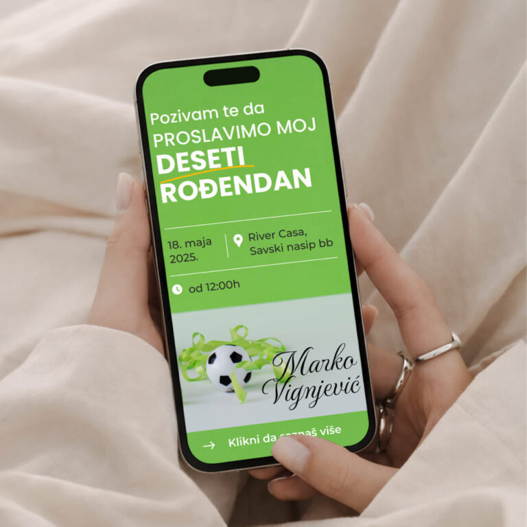 POZIVNICA ZA rođendan 10